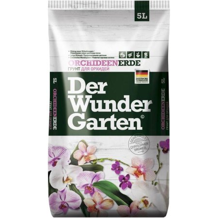 Грунт для орхидей Питэр Пит Der Wunder Garten 5 л