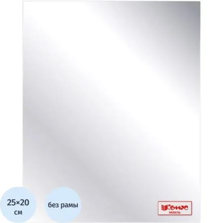 Зеркало на металлические шкафы Комус Мебель Классик-10 (250х200 мм)