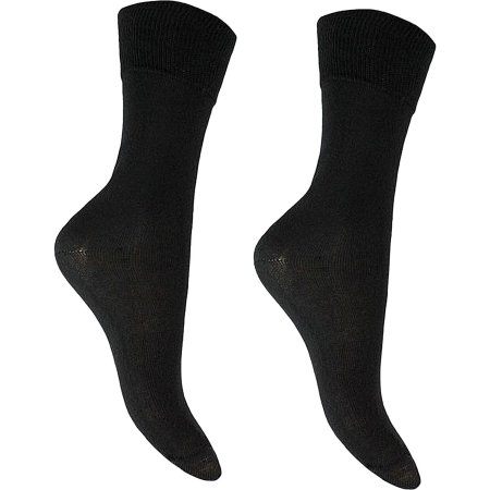 Носки мужские черные без рисунка размер 25