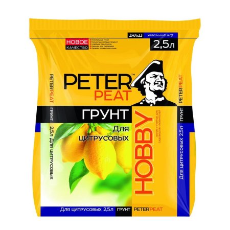 Грунт для цитрусовых Питэр Пит Хобби 2.5 л