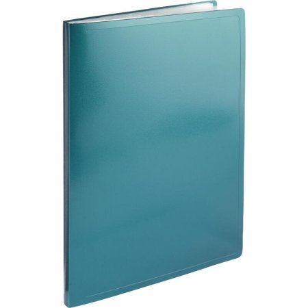 Папка файловая на 40 файлов Attache Metallics А4 15 мм зеленая (толщина  обложки 0.8 мм)