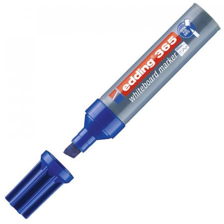 Маркер для досок Edding 365/3 синий (толщина линии 2-7 мм)