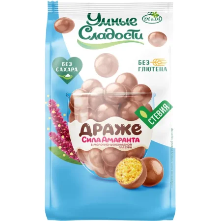 Драже Умные сладости в молочно-шоколадной глазури 50 г