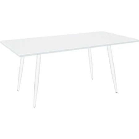 Стол обеденный Sheffilton SHT-TU14 (белый муар/белая шагрень,  1200х800х740 мм)