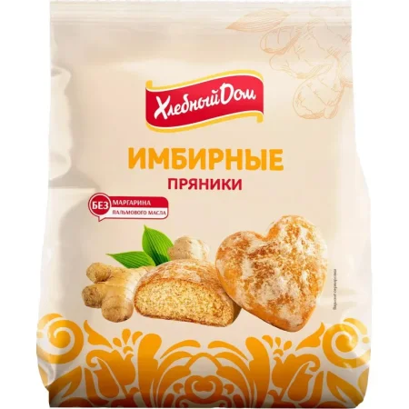 Пряники Хлебный дом имбирные 300 г