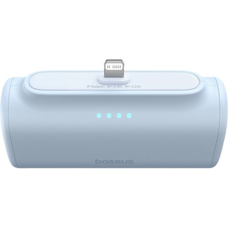 Внешний аккумулятор (power bank) Baseus Compact 5000 мАч голубой  (BAS-P1006830731300)
