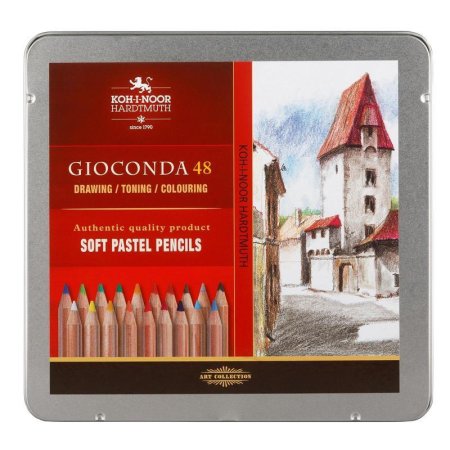 Карандаши пастельные Koh-I-Noor Gloconda Soft 48 цветов