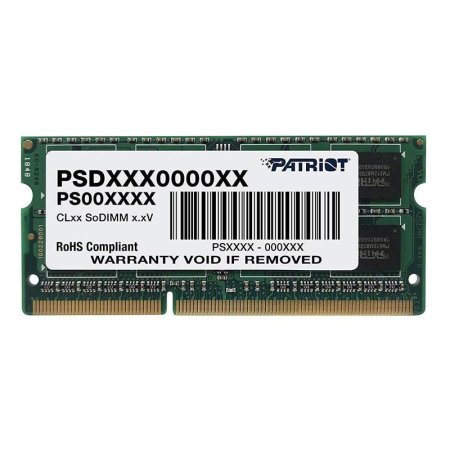 Оперативная память Patriot Memory SL 4 ГБ PSD34G1600L2S (SO-DIMM DDR3)