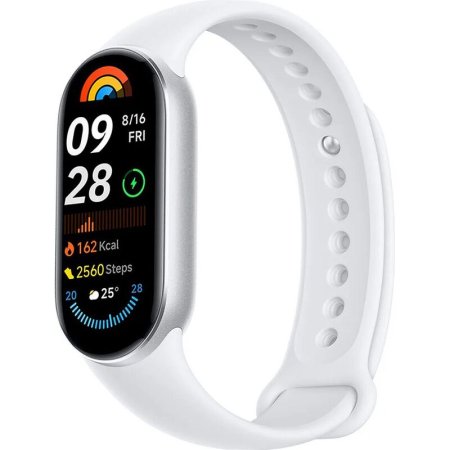 Фитнес-браслет Xiaomi Smart Band 9 серебристый (BHR8340GL)