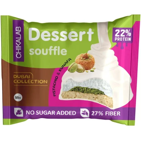 Печенье протеиновое Chikalab фисташковое суфле 55 г