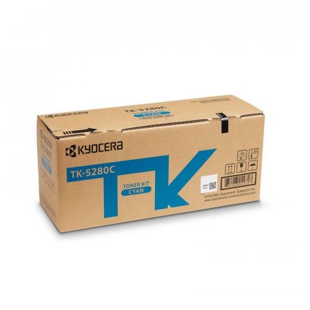 Тонер-картридж Kyocera TK-5280C голубой оригинальный