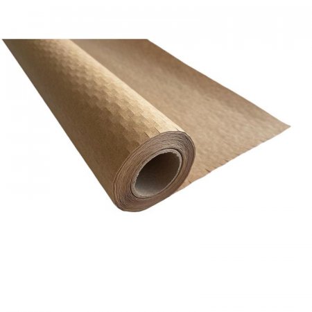 Бумага упаковочная Крафт сотовая коричневая (в рулоне, 50.5x1000 см)