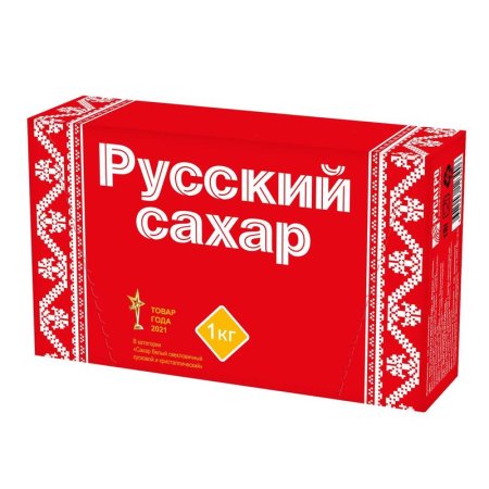 Сахар-рафинад Русский Гост 1 кг (10 штук в упаковке)