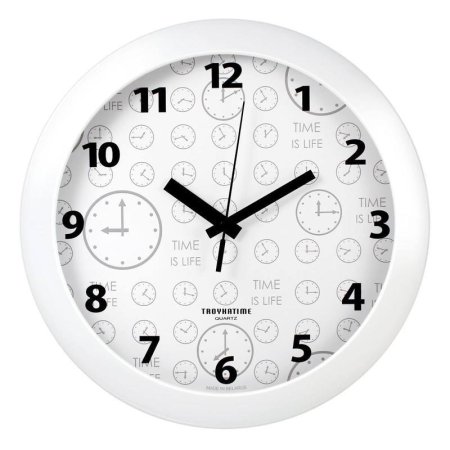 Часы настенные Troyka 11110116 (29х29х3.8 см)