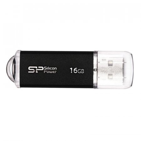 Флеш-память Silicon Power Ultima II-I 16Gb USB 2.0 черная