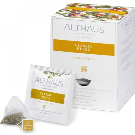 Чай Althaus Classic Herbs травяной 15 пакетиков