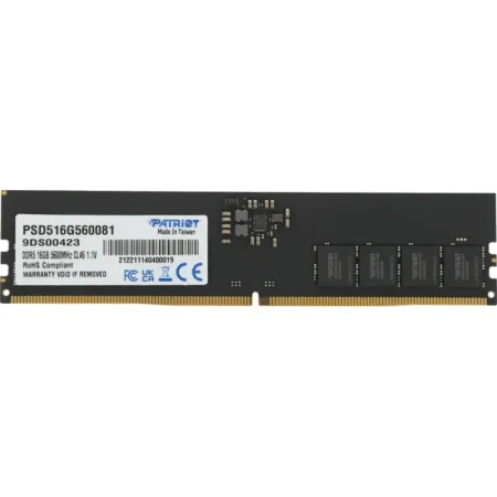 Модуль памяти Patriot Memory PSD516G560081 DDR5 16 ГБ