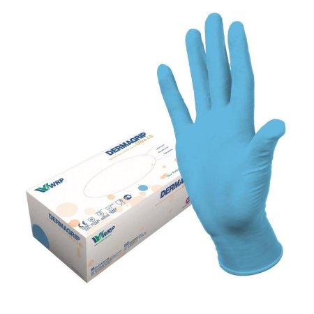 Перчатки медицинские смотровые нитриловые Dermagrip Ultra LS нестерильные неопудренные размер M (200 штук в упаковке)