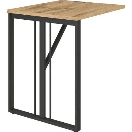 Стол приставной Комус Мебель К-Loft Director 241B002 (дуб натуральный,  700х600х752  мм)
