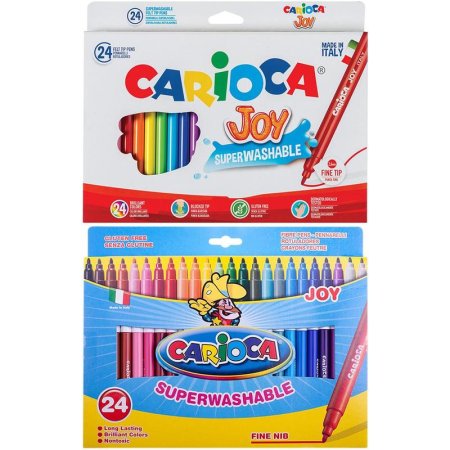 Фломастеры Carioca Joy 24 цвета