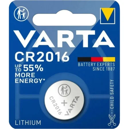 Батарейка CR2016 Varta Electronics CR2016 BL1 Lithium 3V (6016)  (6016101401)