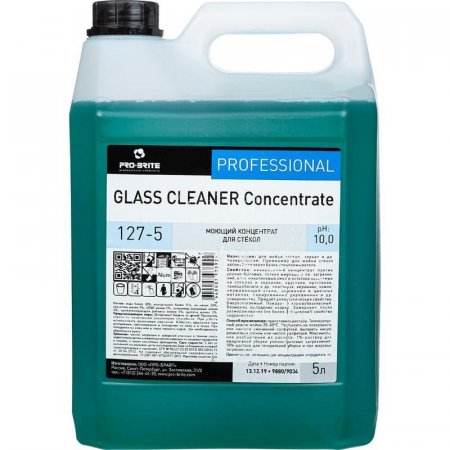 Промышленная химия Pro-Brite  GLASS CLEANER Concentrate 5л (127-5)