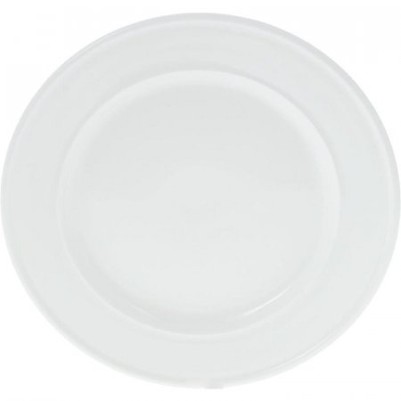 Тарелка обеденная Wilmax фарфоровая белая 255 мм (артикул производителя WL-991008/991242)