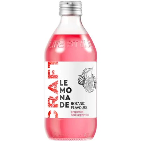 Напиток газированный Starbar Craft грейпфрут и малина 0.33 л