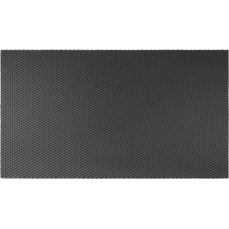 Коврик входной (придверный) ячеистый (ромб) грязезащитный 68x120 см  серый