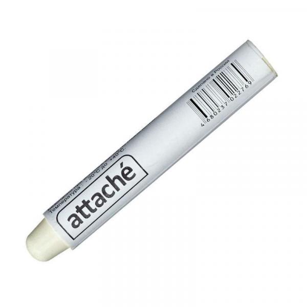 Маркер промышленный Attache для универсальной маркировки белый (15-18 мм)