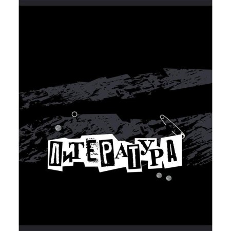 Тетрадь предметная по литературе №1 School Панк А5 48 листов  разноцветная в линию УФ-сплошной глянцевый лак