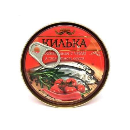 Кильки Laatsa балтийские и черноморские обжаренные c чили в томатном  соусе 240 г
