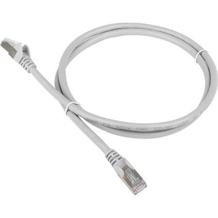 Патч-корд витая пара TWT TWT-45-45-2.0/S-GY cat 5e 2 м