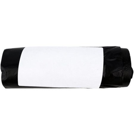 Мешки для мусора на 60 л черные (ПНД/ПВД, 12 мкм, в рулоне 30 штук 50х60  см)