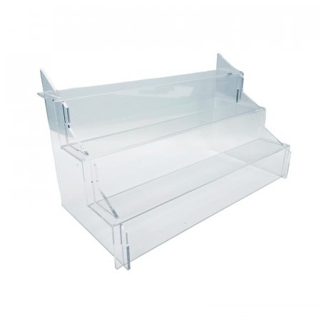 Подставка настольная для рекламных материалов 180x316 мм односторонняя 3  отделения Attache