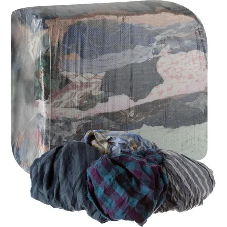 Ветошь фланель цветная Выбор есть 10 кг (размер лоскута 40x60 см)