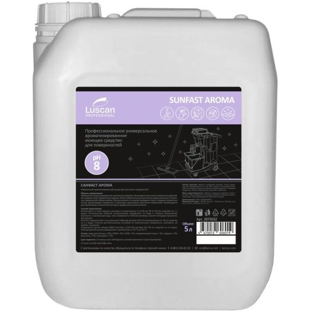 Средство для мытья пола и поверхностей Luscan Professional Sunfast Aroma  5 л (концентрат)