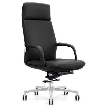 Кресло для руководителя Easy Chair 592 TPU черное (искусственная кожа, металл)