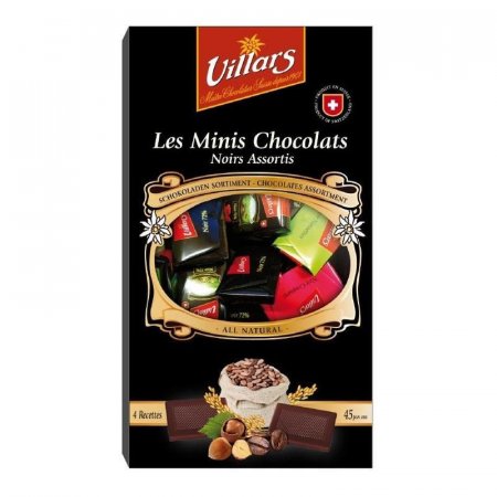 Шоколад Villars ассорти горький и темный 250 г