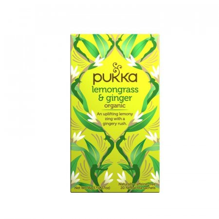 Чай Pukka Lemongrass & Ginger травяной 20 пакетиков