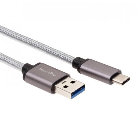 Кабель Telecom USB Type-C - USB A 1 метр (TC403M-1M)