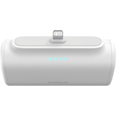 Внешний аккумулятор (power bank) Baseus Compact 5000 мАч белый  (BAS-P1006830721300)
