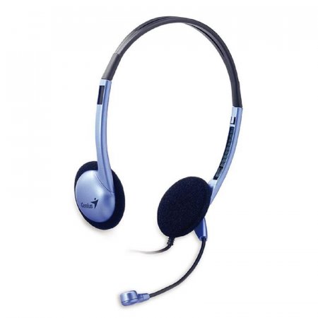 Гарнитура проводная Genius Headset HS-02B (31710037100)