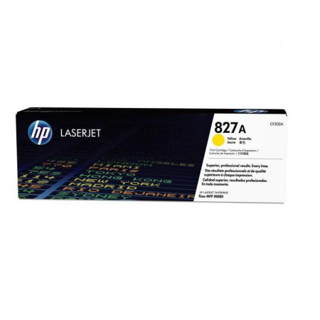 Картридж HP 827A CF302A желтый