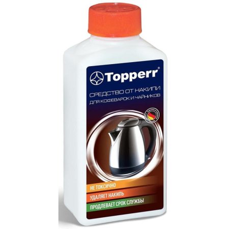 Средство для удаления накипи Topperr 3031 для чайников и  водонагревателей (250 мл)