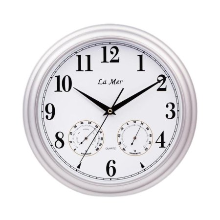Часы настенные La Mer GD115silver (32х32х5 см)