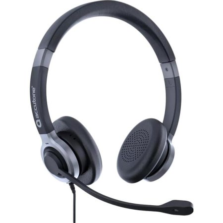 Гарнитура проводная Accutone UB610MK3 ProNC USB Comfort  (ZE-UB610MK3-ENC)