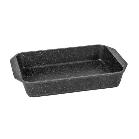 Противень алюминиевый Мечта Гранит Black 40x30x5 см