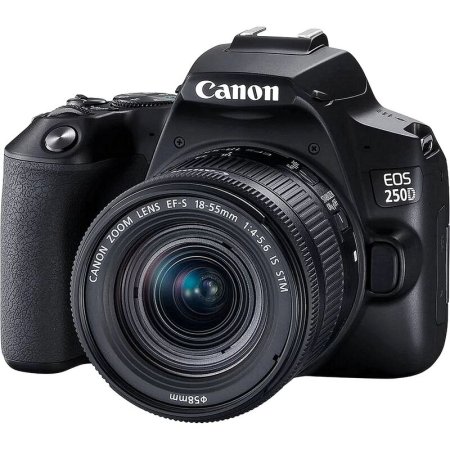 Фотоаппарат Canon EOS 250D Kit + объектив EF-S 18-55 IS STM