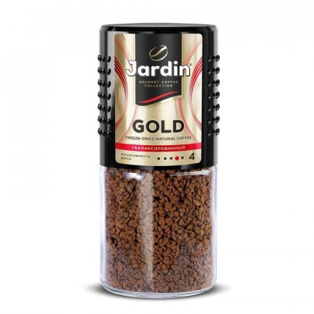 Кофе растворимый Jardin Gold 95 г (стекло)